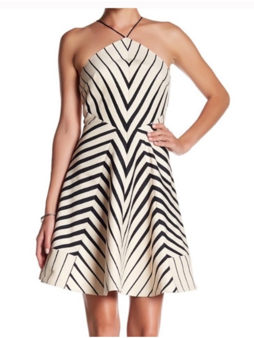 Halston Heritage Halter Dress